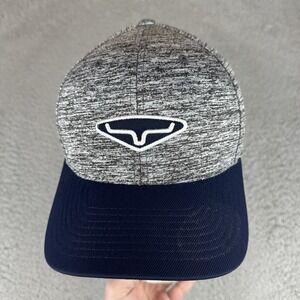 Kimes Ranch Adjustable Snapback Trucker‎ Hat Back Cap Blue gray Logo one size